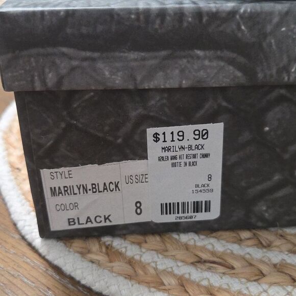 Azalea Wang Hit Restart Chunky Boot, Size 8, NIB - Picture 7 of 9